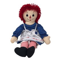 Vintage 1991 Raggedy Ann Applause 32&quot; Jumbo Large Cloth Rag Character Doll - $46.75