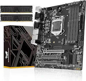 H97M Pro Lga 1150 Motherboard And 2 * 8Gb Ddr3 1600Mhz Ram, Intel Mother... - $198.99