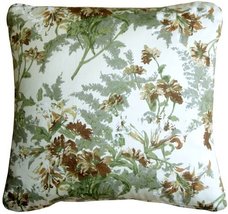 PILLOW DÉCOR Brookside Garden Green 17x17 Throw Pillow - $19.95