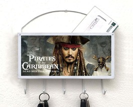 Pirates Of Caribbean Mail Organizer, Mail Holder, Key Rack, Mail Basket, Mailbox - £26.28 GBP