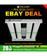 Phlizon Commerial 2000W LED Grow Light Full Spectrum for Indoor Plant Ve... - $153.37