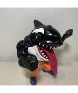 Street Sharks &quot;MOBY LICK&quot; Orca Killer Whale Mattel Action Figure Vintage... - $68.76 CAD