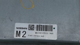 Nissan Engine Control Computer Module ECU ECM PCM MEC100-270 C1 image 3