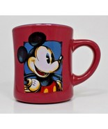 Disney Fuchsia Mickey Mouse Ceramic 14 oz. Coffee Mug - £8.03 GBP