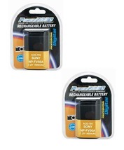 2X Batteries NP-FV50A For Sony FDR-AX40, FDR-AX45, FDR-AX53, FDR-AX55, FDR-AXP55 - £28.70 GBP