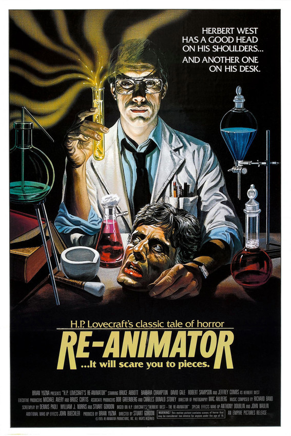 Jeffrey Combs in Re-Animator Movie art 16x20 Canvas Giclee - $69.99