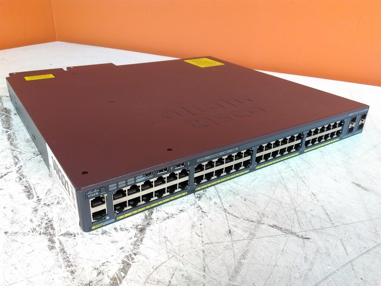 Primary image for Cisco WS-C2960XR-48FPS-I 48-Port POE Network Switch 2x PWR-C2-1025WAC