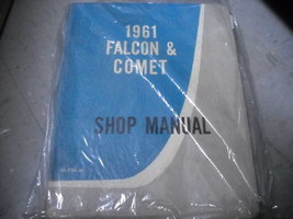 1961 Ford Falcon &amp; Comet Servizio Negozio Riparazione Officina Manuale OEM Cdn - £13.32 GBP