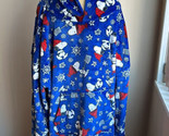 Peanuts Snoopy Unisex One Size Blanket Hoodie Christmas New Snowflakes - $49.99