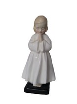 Royal Doulton England Vintage BEDTIME Praying Girl Figure Antique Statue HN 1978 - £12.26 GBP