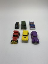 Lot of 6 hot wheels die cast toy cars vintage - $11.29