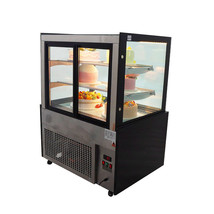 TECHTONGDA 35.4&quot; Right Angle Back Door Bakery Refrigerated Display Cabin... - £1,537.60 GBP