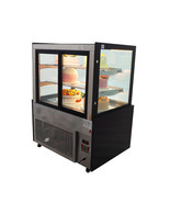 TECHTONGDA 35.4&quot; Right Angle Back Door Bakery Refrigerated Display Cabin... - £1,558.80 GBP