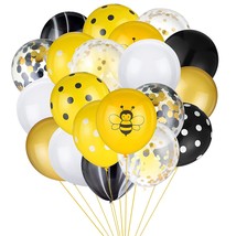 100 Pieces Bee S Decorations Kit Happy Bee Day S Bee Dots Confetti S B - £22.77 GBP