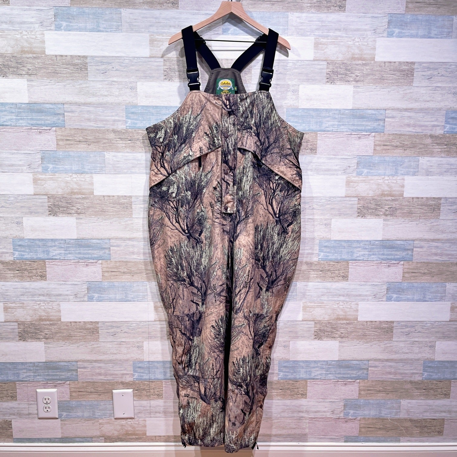 Cabelas Scentlok Open Country Seclusion 3D Hunting Overalls Dry Plus Men... - £126.78 GBP