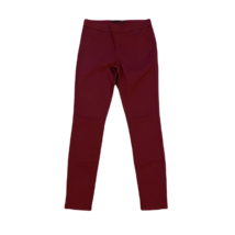 No Boundaries Pull On Skinny Pants ~ M (7-9) ~ Burgundy ~ Mid Rise ~ 28&quot; Inseam  - £14.86 GBP