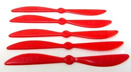 5 TWA Souvenir Propeller Stirrer Red Swizzle Stick Mixed Drink US Seller - $12.86