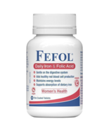 Fefol Daily Iron &amp; Folic Acid 30 Tablets - £62.62 GBP