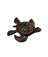 Sea Turtle Cast Iron Trinket Key Keeper Box 5&quot; L Brown - €21,94 EUR