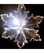 Swarovski 2014 Christmas Star / Snowflake, Mint.  Ornament only (no box) - £197.53 GBP