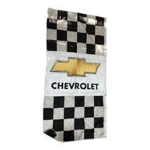 Chevrolet Checkered Flag Dealer Pole Banner Licensed With Nylon Ties - £36.05 GBP