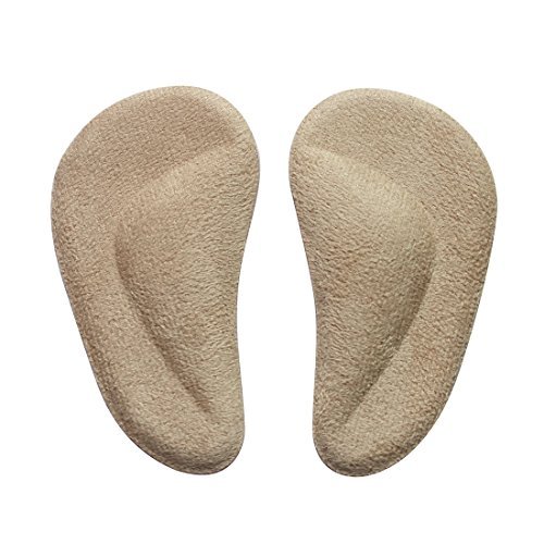 footinsole Arch Support Insoles (4 Pcs) Gel Foot Massage Suede Insoles f... - $10.79