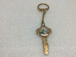 Vintage Souvenir Key Ring 1000 Islands Canada Keychain Boat Ancien Porte-Clés - £6.95 GBP
