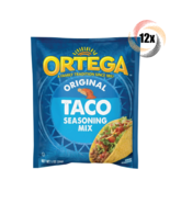 12x Packs Ortega Original Taco Fat Free Seasoning Mix | 1oz | Fast Shipping - £24.16 GBP