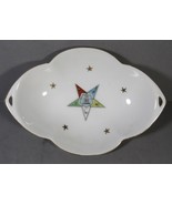 VINTAGE Lefton Eastern Star Dish-Bowl 6.5&quot; x 4.5&quot; #2514 Hand Painted. - $5.77