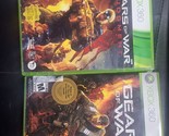 LOT OF 2: Gears of War: Judgment [no manual] + GEARS OF WAR [COMPLETE] - $8.90