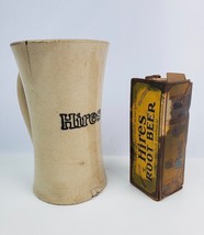 Early 1920&#39;s Hires Root Beer Stoneware Mug &amp; Extract Formula w/ bottle &amp;... - $47.51