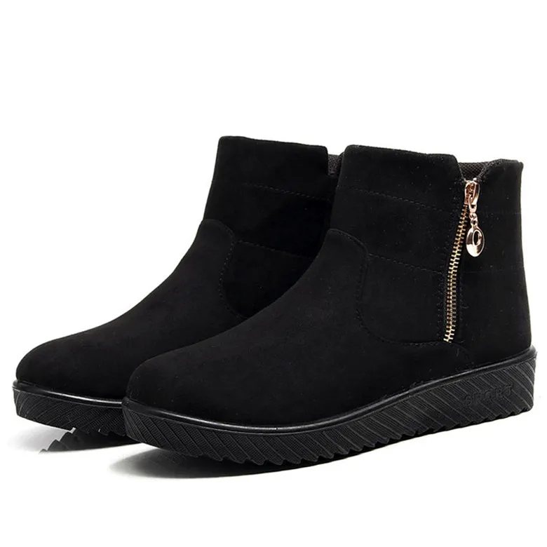 SNURULAN2018 new winter women warm ankle boots antislip zipcode snow boots women - £158.52 GBP