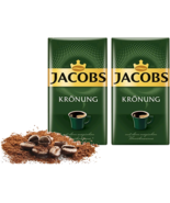 2 pack JACOBS KRONUNG ROUND Coffee 250g Made in Russia RF - $19.79