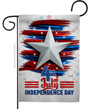 Independence Day Garden Flag Fourth Of July 13 X18.5 Double-Sided House Banner - $19.97
