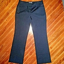 New York &amp; Co. Pants Multicolor Women Dress Pinstripe Size 2  Front Pockets - $23.76