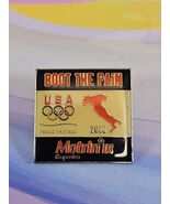 USA Olympic Team 2006 Winter Olympics Motrin &quot;Boot the Pain&quot; Italy Lapel... - $109.88 MXN