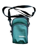 Vintage Canvas Ambico Camera Bag Case Forest Green Shoulder Strap Belt S... - $14.90