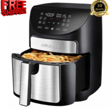 Gourmia 7-Quart Digital Air Fryer 10 One-Touch Cooking Functions - £60.27 GBP