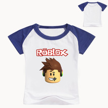 Roblox Theme Summer Series Blue Kids T-shirt - £16.06 GBP