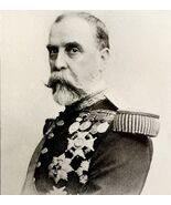 Captain General Blanco Victorian 1898 Print Cuba&#39;s Freedom Spanish War D... - $550.13 MXN