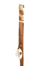 Hand Carved Walking Stick, Bear Walking Stick - Grizzly Carving -  Hardwood - Hi - £55.86 GBP