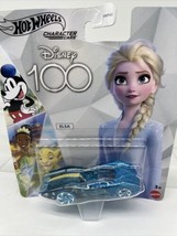 Hot Wheels Disney 100 Years Frozen Elsa  Character Car 2023 COMBINE SHIP! - £5.71 GBP