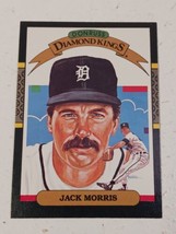 Jack Morris Detroit Tigers 1987 Donruss Diamond Kings Card #13 - £0.77 GBP