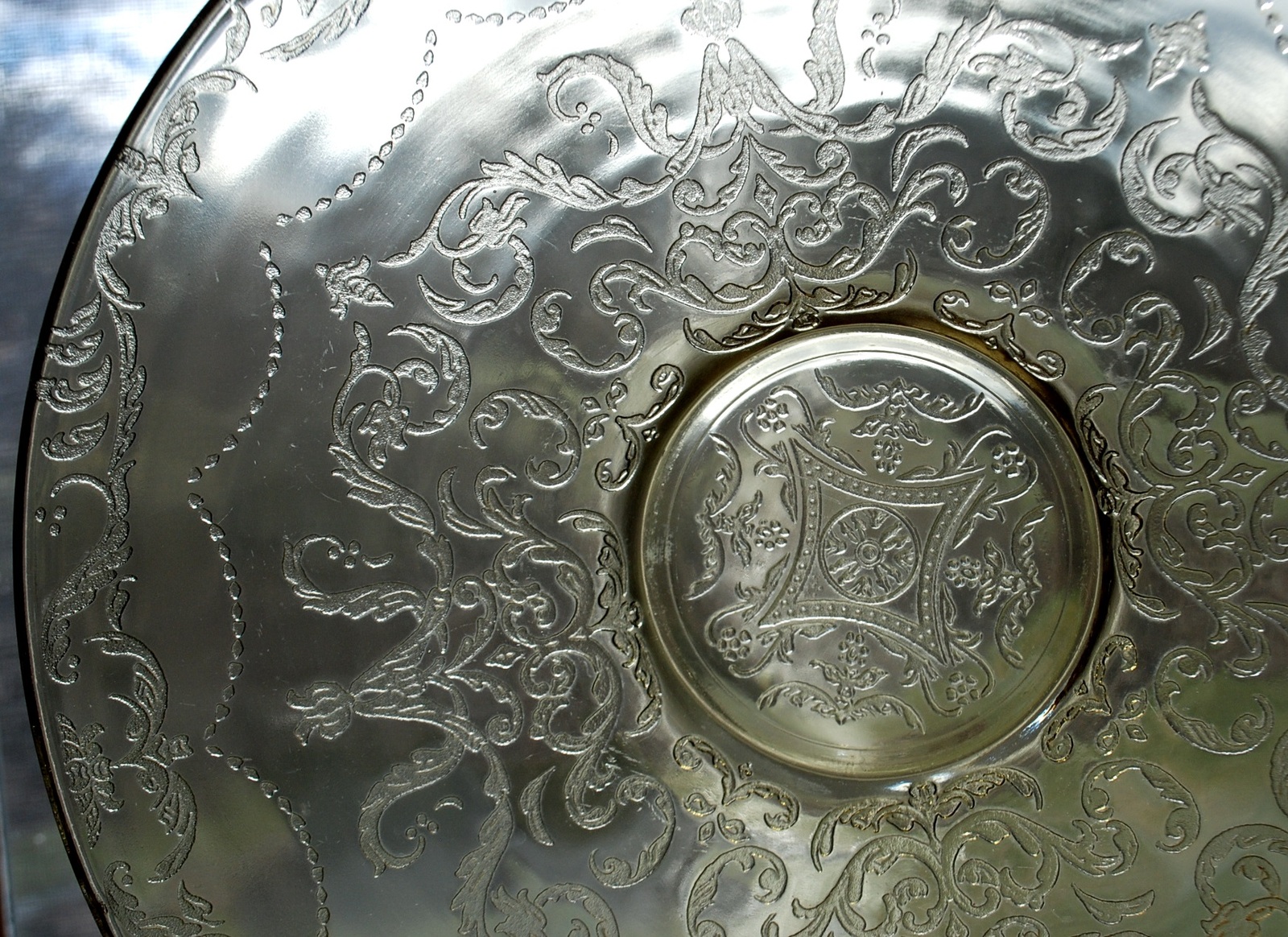 Federal Glass Madrid Amber 11" Console Bowl Depression Glass  Item image 3