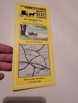 Vintage Brochure Travel Pamphlet Booklet Handout Pennsylvania Dutch Farm... - $9.79