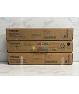 3 Genuine Toshiba e-STUDIO 2000AC, 2500AC YKK Toners T-FC200U(No Cyan &amp; ... - $5,338.15 MXN