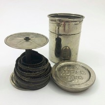 Vintage Eastman Kodak Film Developing Tank Metal 4x3 inches - $458.70 MXN