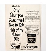 1950 Procter &amp; Gamble Shasta Shampoo Advertisement Hair Care Beauty Crea... - $19.99