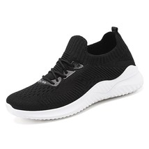 Shoes Women&#39;s Spring Sketchers Women So Shoes Lace-up Mesh Sports White Shoes Sn - £32.19 GBP
