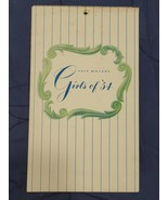 Earl Moran&#39;s Girls of &#39;54 - $120.00